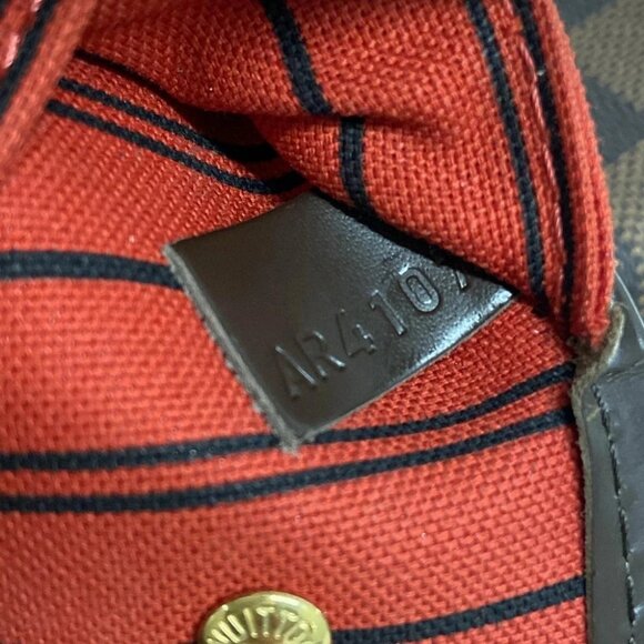 LOUIS VUITTON Neverfull PM Ebene Damier Tote Bag Damier Canvas - Picture 12 of 15